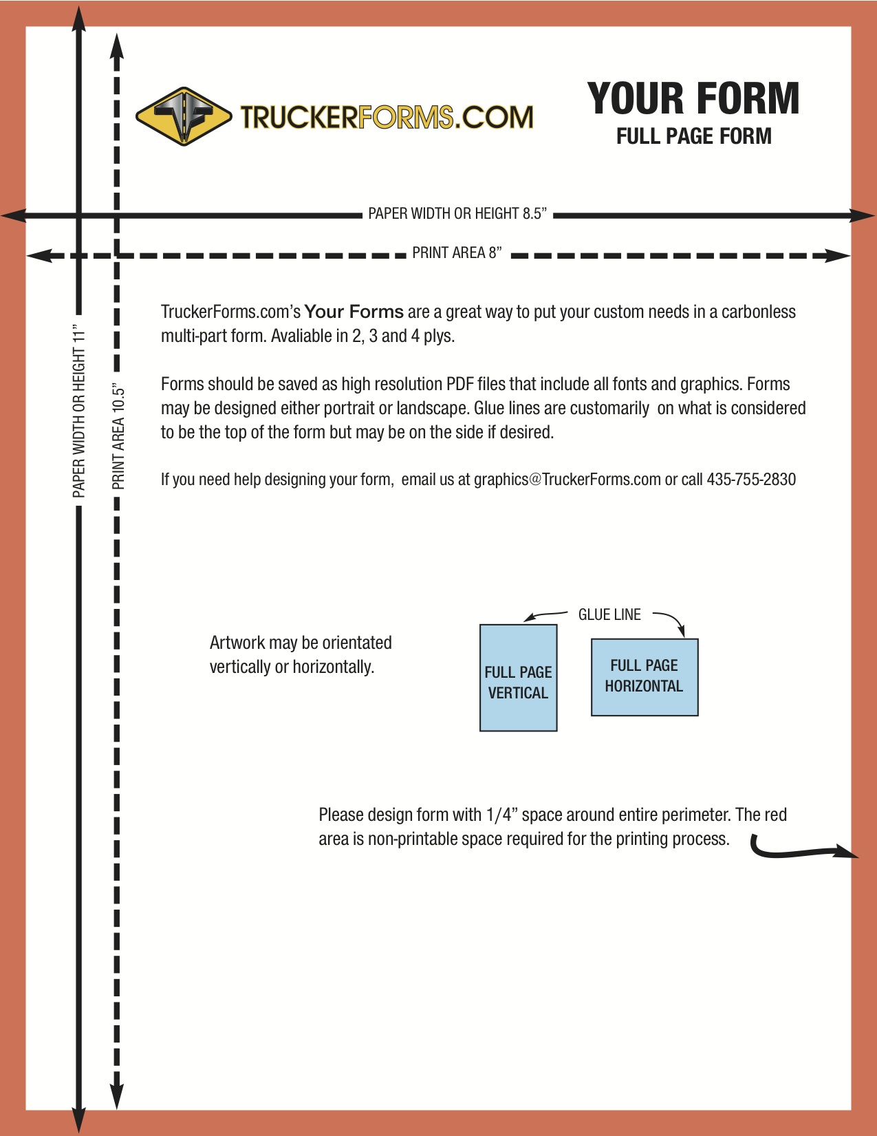 Your Forms, Custom Trucking Forms, Trip Cost Report Envelopes, Bill of ...